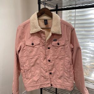 Wrangler fleece-lined corduroy jacket